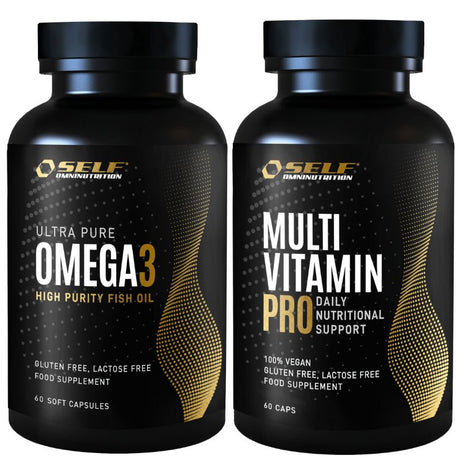 SELF OMNINUTRITION OMEGA-3 60 PERLE + MULTIVITAMIN 60 CAPSULE