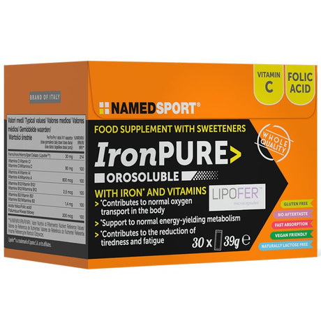 NAMED SPORT IRON PURE 30X39 GRAMMI