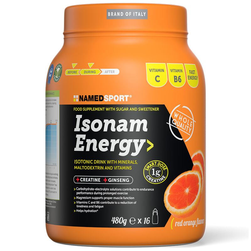 NAMED SPORT ISONAM ENERGY 480 GRAMMI