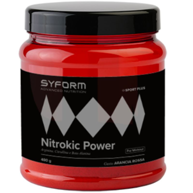 Syform Nitrokic Power 480 Grammi Gusto Arancia Rossa