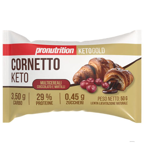 Pronutrition Cornetto Keto Multicereali Ripieno 50 Grammi
