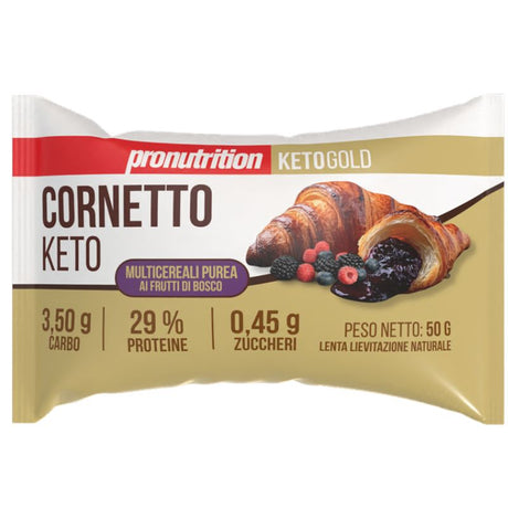 Pronutrition Cornetto Keto Multicereali Ripieno 50 Grammi