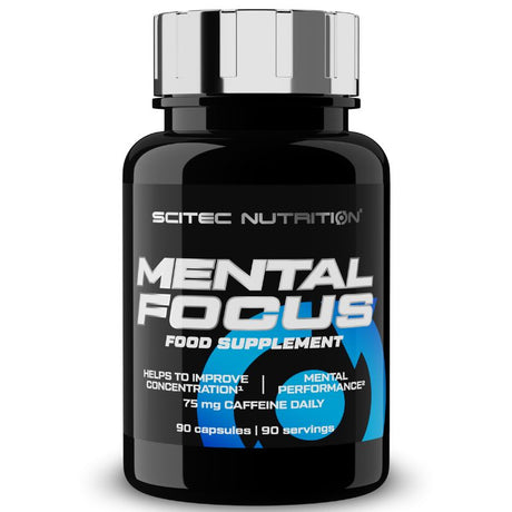 Scitec Nutrition -  Mental Focus 90 cps Carnitina Tirosina e Caffeina