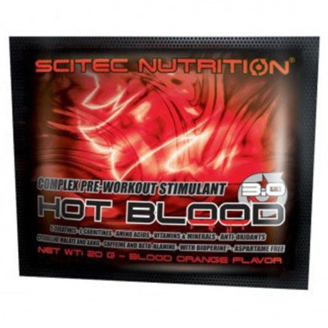 SCITEC NUTRITION HOT BLOOD HARDCORE 30 GRAMMI