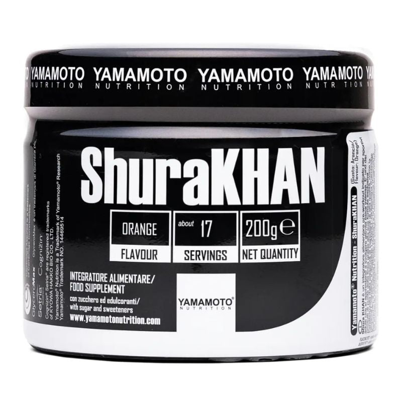 YAMAMOTO NUTRITION SHURAKHAN 200 GRAMMI GUSTO ARANCIA