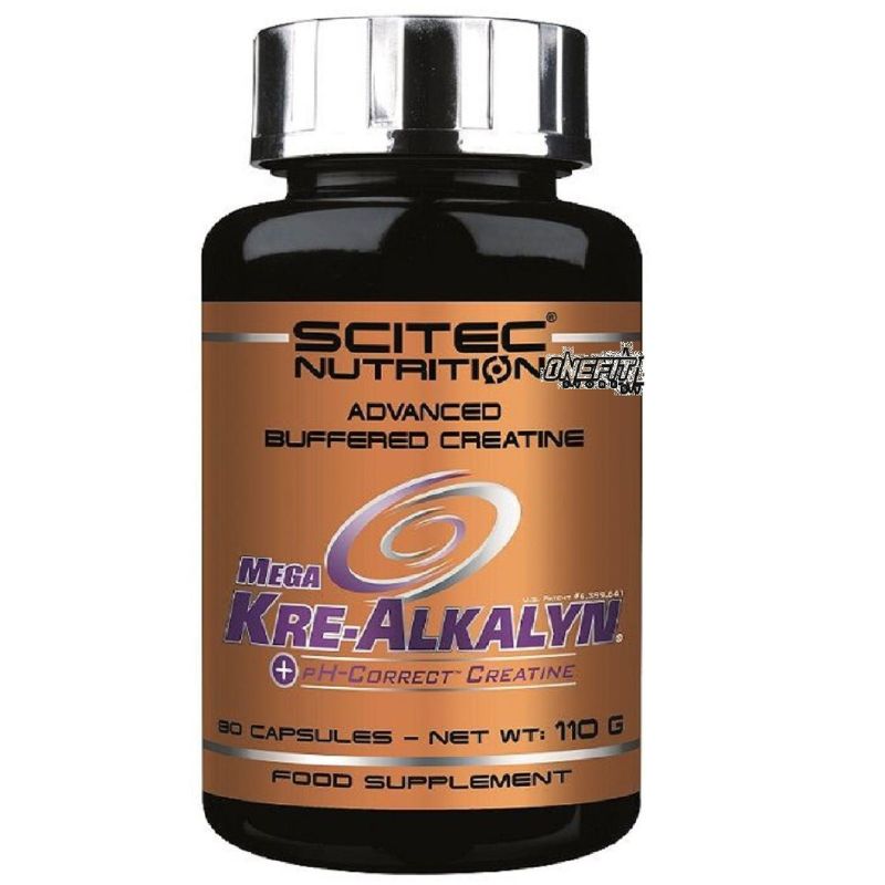 Scitec Nutrition - Mega Kre Alkalyn 80 cps. - Creatina Alcalina