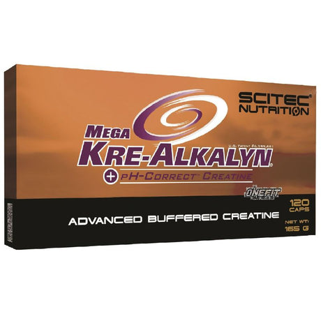 SCITEC NUTRITION Mega Kre-Alkalyn 120 Creatina Alcalina Tamponata Brevettata Ph