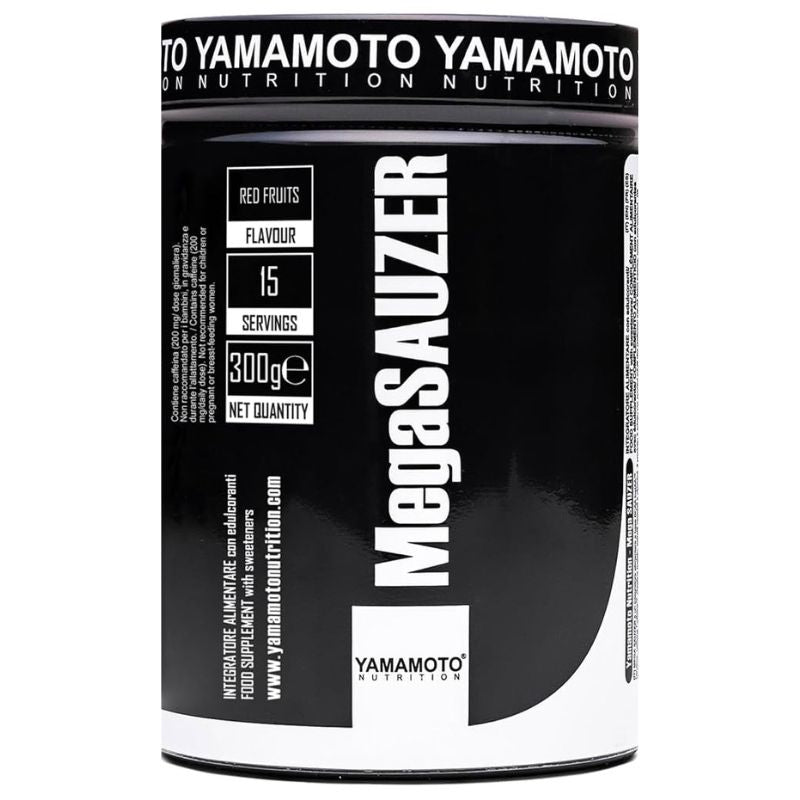 YAMAMOTO NUTRITION MEGA SAUZER 300 GRAMMI GUSTO FRUTTI ROSSI