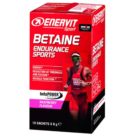 ENERVIT BETAINA ENDURANCE SPORT 10 BUSTE DA 8 GRAMMI GUSTO LAMPONE