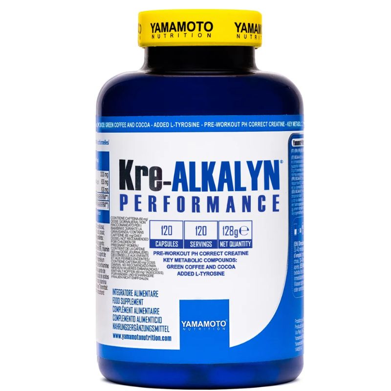 YAMAMOTO NUTRITION KRE-ALKALYN PERFORMANCE 120 CAPSULE