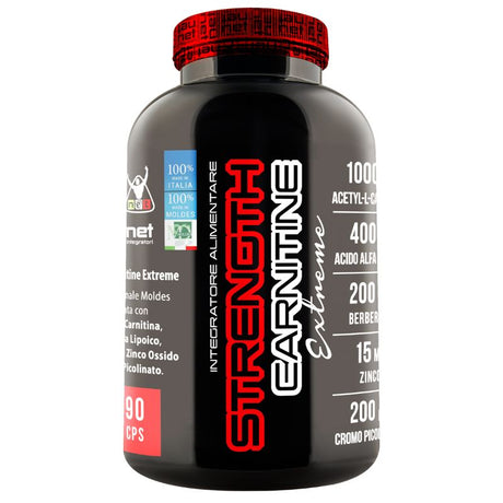 NET INTEGRATORI STRENGTH CARNITINE EXTREME 90 CAPSULE