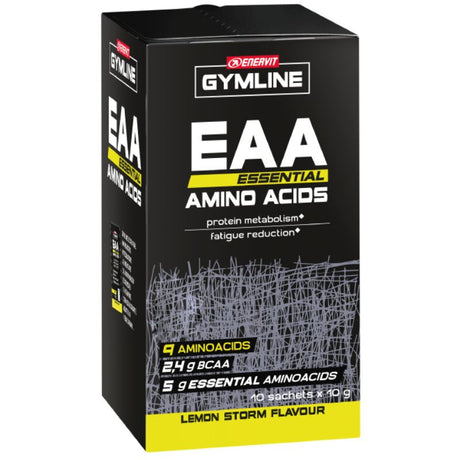 Enervit Gymline Eaa Essential Amino Acids 10 Bustine Da 10 Grammi Gusto Limone