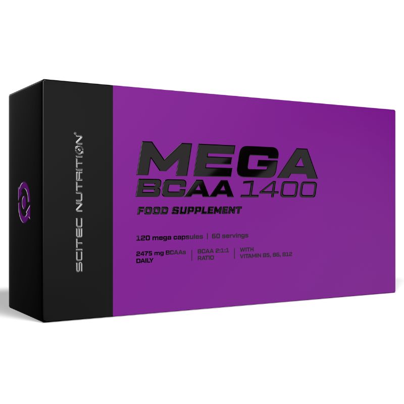 Scitec Nutrition Mega Bcaa 1400 Da 120 Capsule