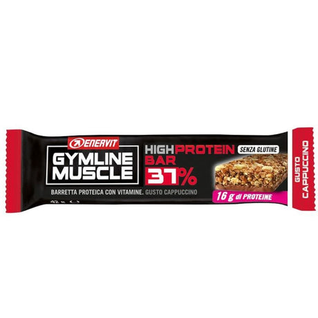 ENERVIT GYMLINE MUSCLE HIGH PROTEIN BAR 37% 1 BARRETTA DA 42 GRAMMI