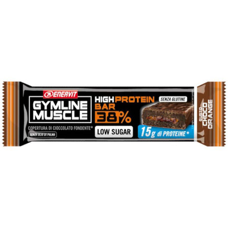 ENERVIT GYMLINE MUSCLE HIGH PROTEIN BAR 38% 1 BARRETTA DA 40 GRAMMI