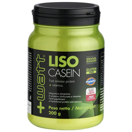 +WATT LISO CASEIN 200 GRAMMI GUSTO TUTTI FRUTTI