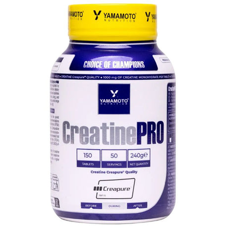 Yamamoto Nutrition Creatine Pro Creapure 150 Tavolette