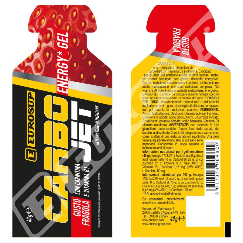 EUROSUP CARBO JET 40G FRAGOLA