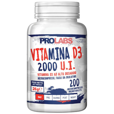 PROLABS VITAMINA D3 2000 UI 200 MICRO COMPRESSE