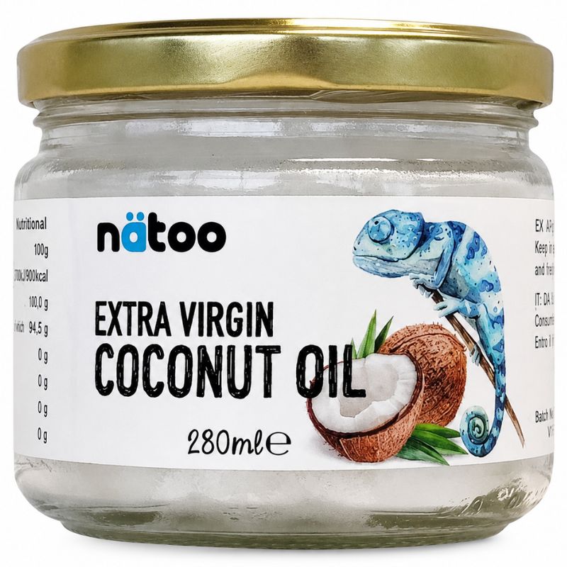 Natoo Coconut Oil Extra Vergine 280 Ml
