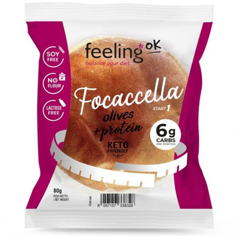 FEELING OK FOCACCELLA OLIVE START 80 GRAMMI