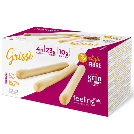 FEELING OK GRISSI' NATURAL OPTIMIZE 3 CONFEZIONI DA 50 GRAMMI