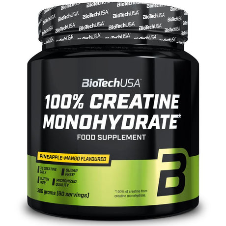 Biotech Usa 100% Creatine Monohydrate Aromatizzata 300 Grammi