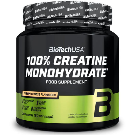 Biotech Usa 100% Creatine Monohydrate Aromatizzata 300 Grammi