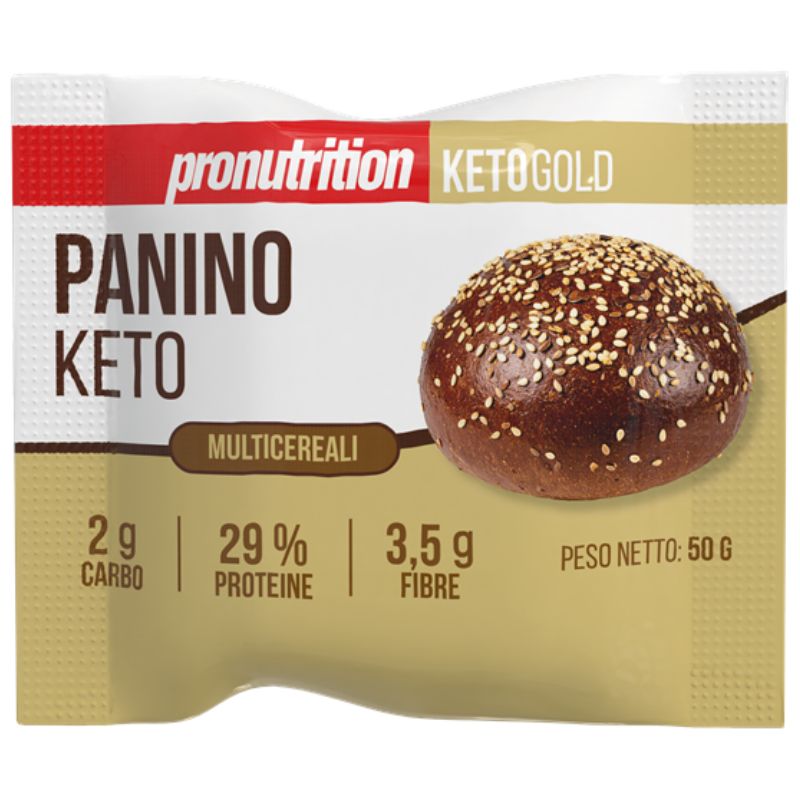 PRONUTRITION PANINO KETO NOCARBO MULTICEREALI 50 GRAMMI