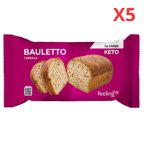 5 X FEELING OK BAULETTO CEREALS START DA 300 GRAMMI