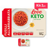 Love Keto Fusilli Proteici All'Arrabbiata 150 Grammi