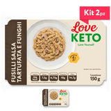 Love Keto Fusilli Proteici Salsa Tartufata E Funghi 150 Grammi