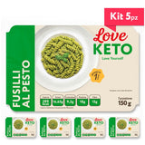 Love Keto Fusilli Proteici Al Pesto 150 Grammi