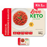 Love Keto Fusilli Proteici Pomodoro E Basilico 150 Grammi