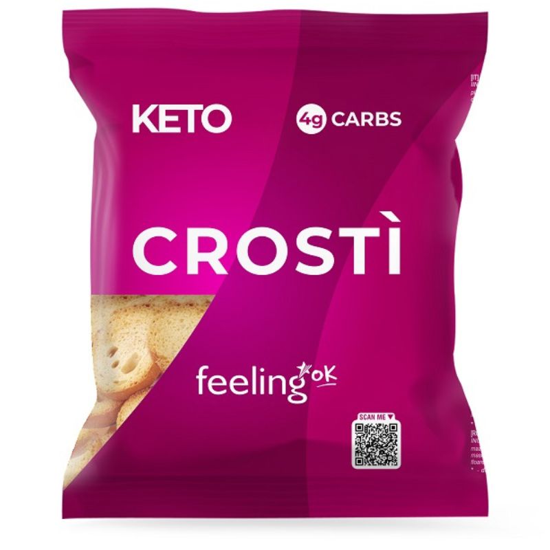 FEELING OK CROSTINO START FORMAGGIO 50 GRAMMI