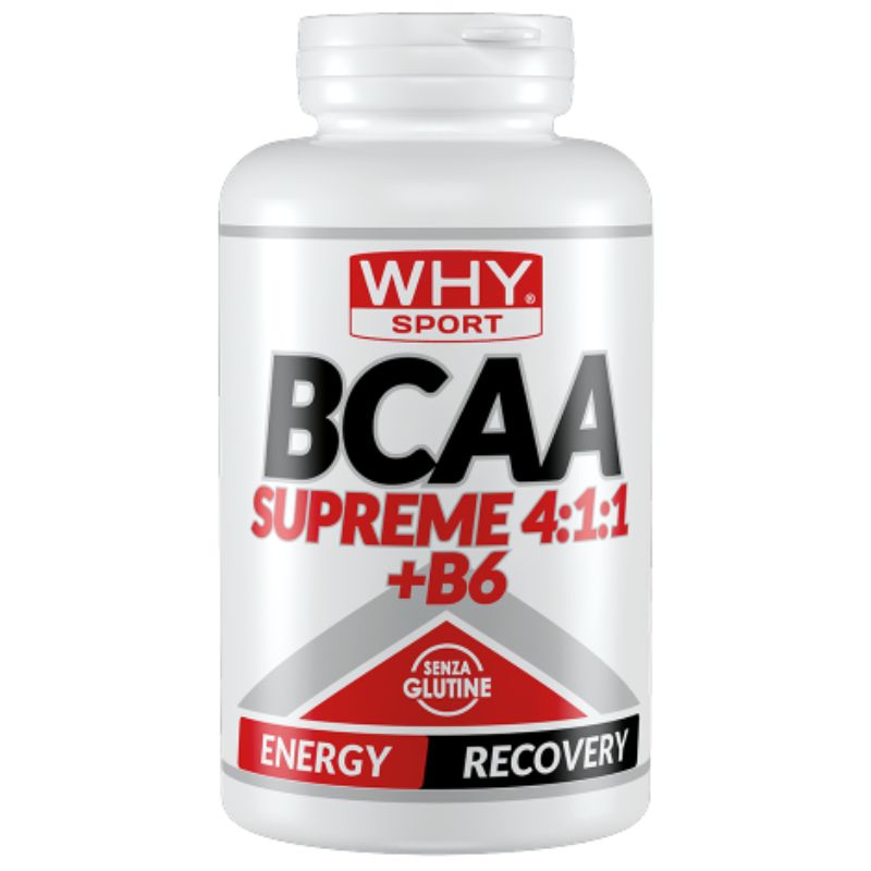 WHY SPORT BCAA SUPREME 4:1:1 +B6 DA 200 COMPRESSE