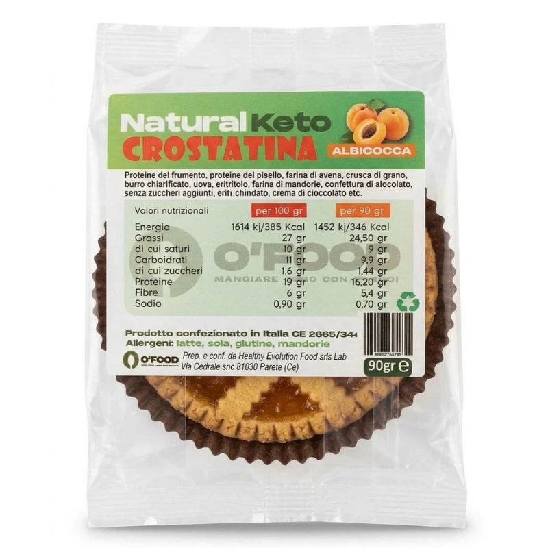 O'Food Crostatina Keto 90 Grammi