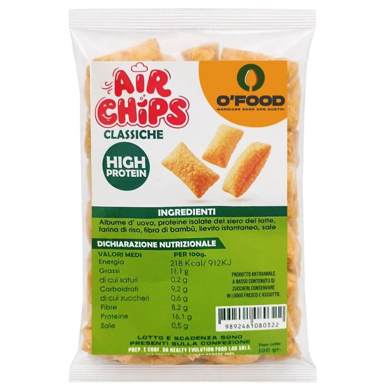 O'food Air Chips 100 Grammi