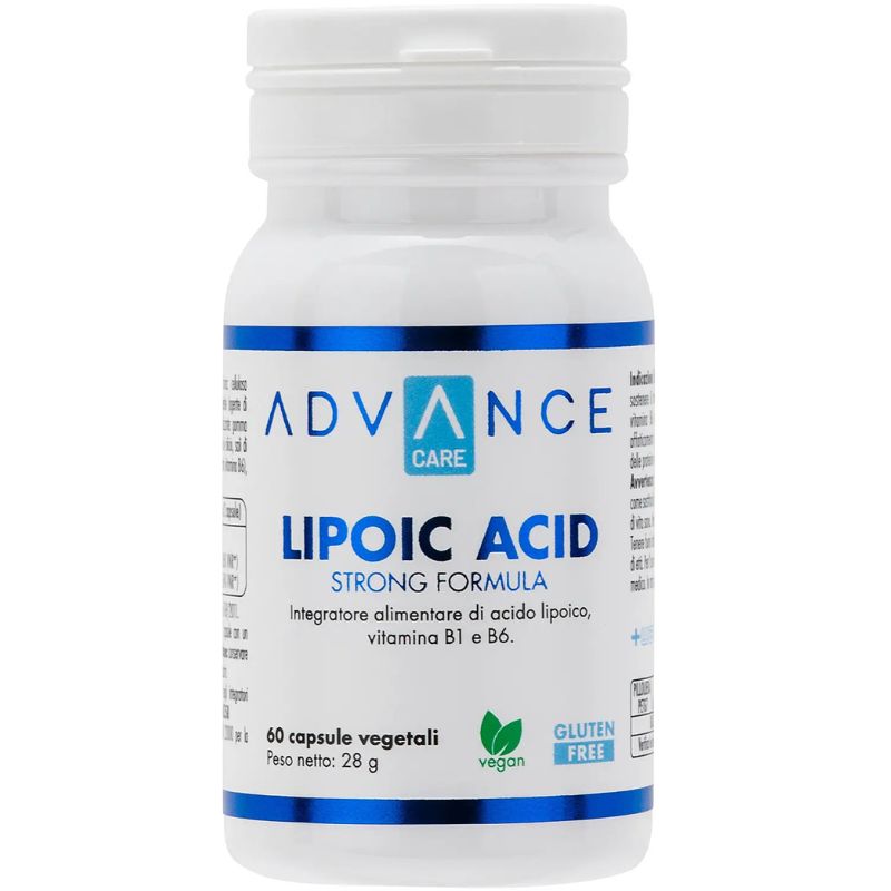 Advance Care Lipoic Acid 60 Capsule Vegetali