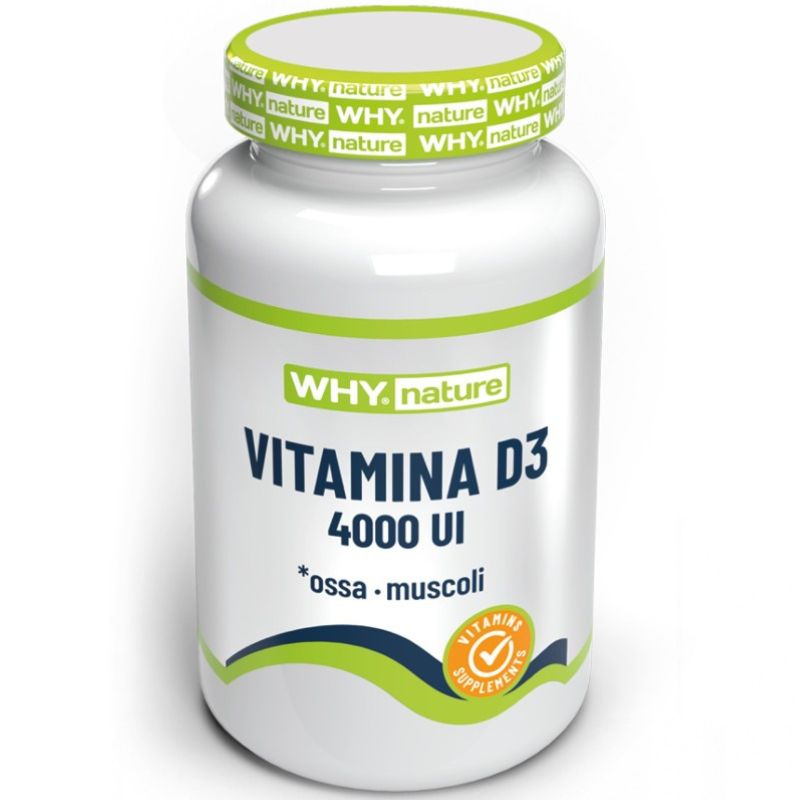 Why Nature Vitamina D3 4000 Ui 150 Compresse