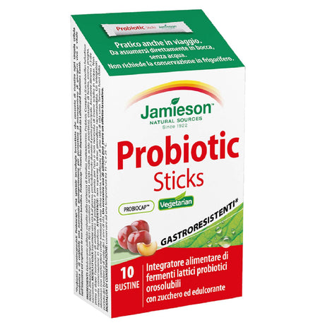 JAMIESON PROBIOTIC STICKS 10 BUSTINE