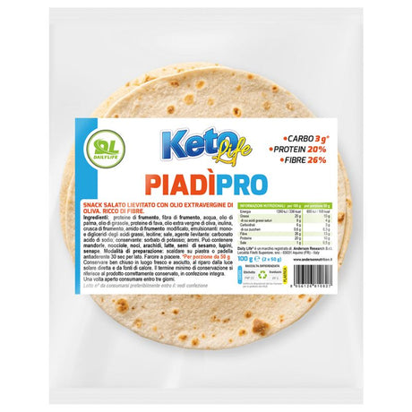 Daily Life Keto Life PiadiPro 2x50 Grammi