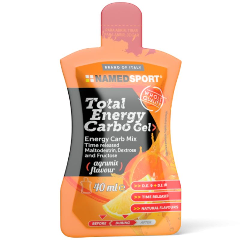 Named Sport Total Energy Carbo Gel 1 Gel Da 40 Ml