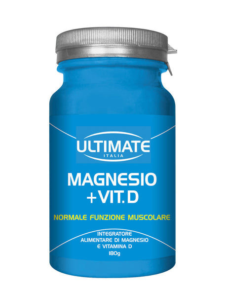 Ultimate Italia Magnesio + Vit D 180 Grammi