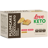 Love Keto Plumcake Con Base Di Cioccolato Gusto Vaniglia 3 Confezioni Da 45 Grammi
