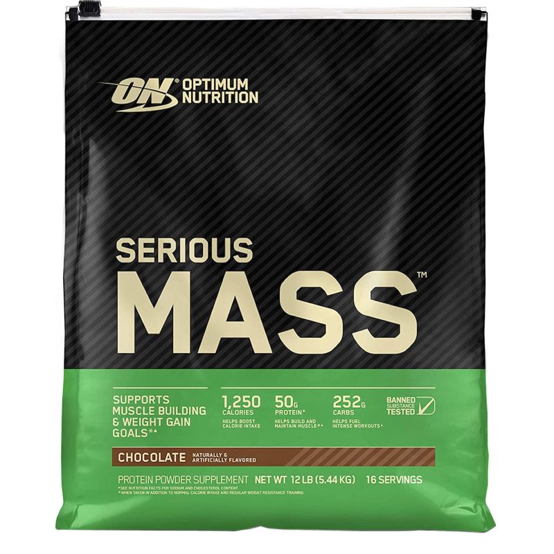 ON OPTIMUM NUTRITION SERIOUS MASS 5.45 KG