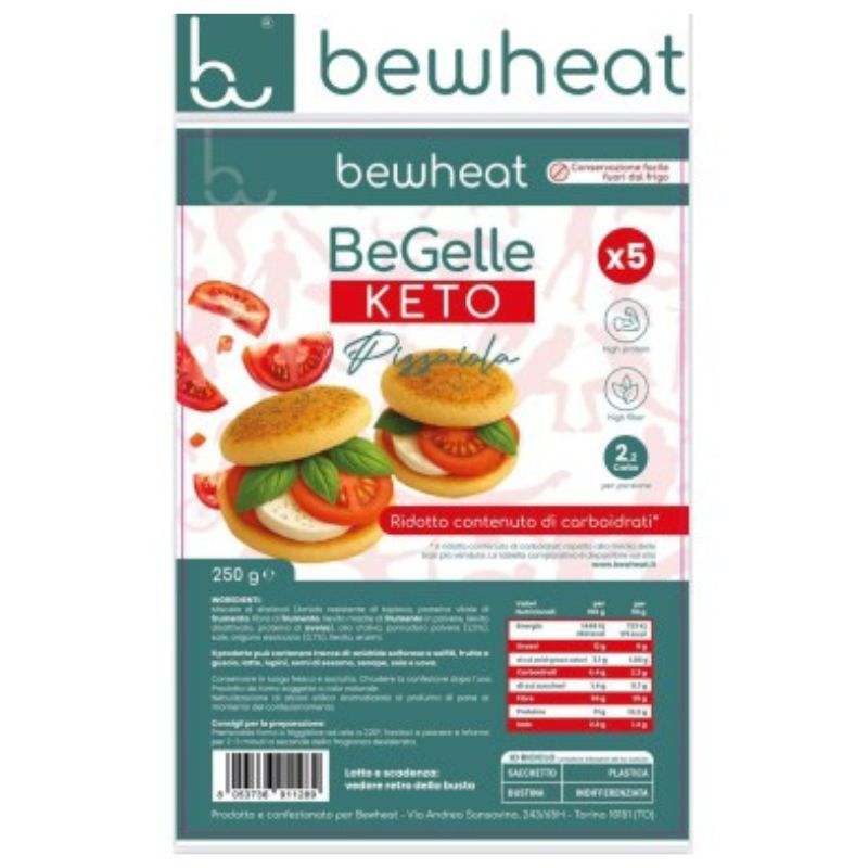 Bewheat BeGelle Keto Gusto Pizzaiola 250 Grammi