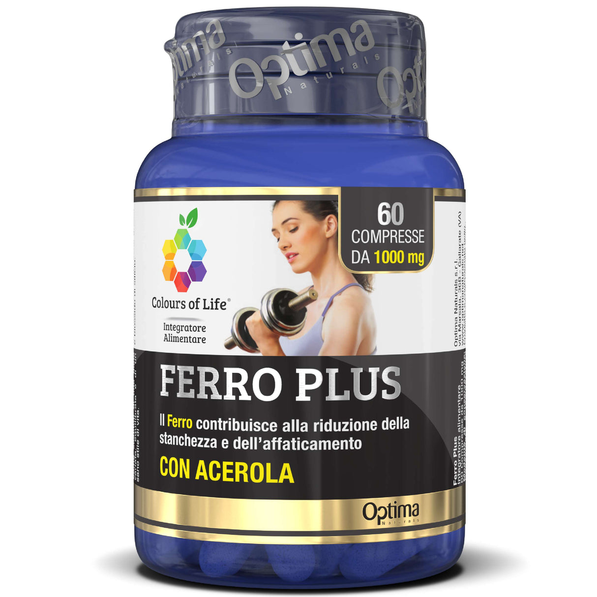 OPTIMA FERRO PLUS CON ACEROLA 60 COMPRESSE