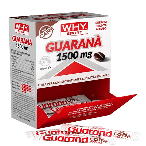 Why Sport Guaranà Box da 60 stick da 1500 Mg