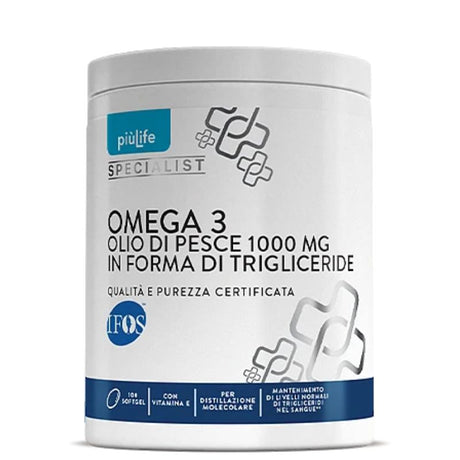 +Life Omega 3 Olio Di Pesce 1000 Mg In Forma Di Trigliceride 100 Softgel